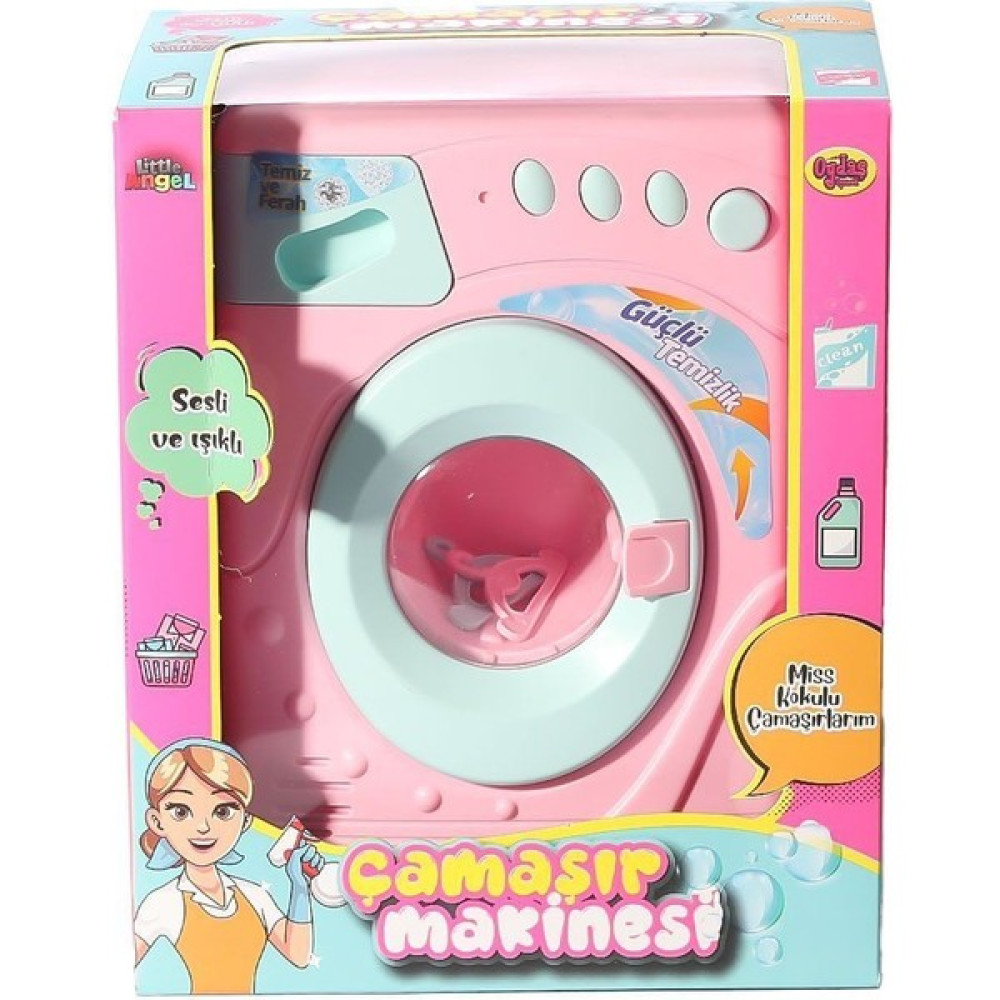 Oydaş Oyuncak 02604 Sesli ve Işıklı Çamaşır Makinesi -Oydaş Oyuncak Fiyatı