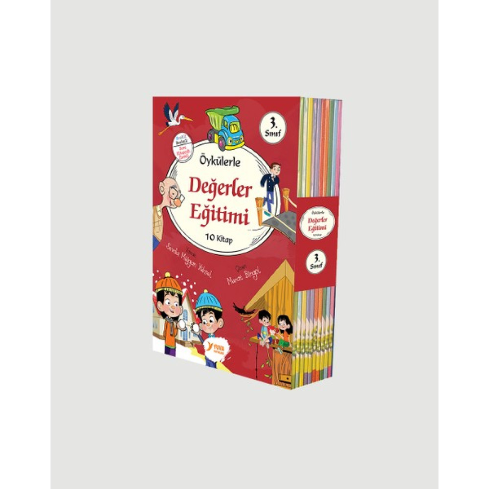 Öykülerle Değerler Eğitimi 10 Kitap (3. Sınıflar İçin) Çocuk Öykü Fiyatı