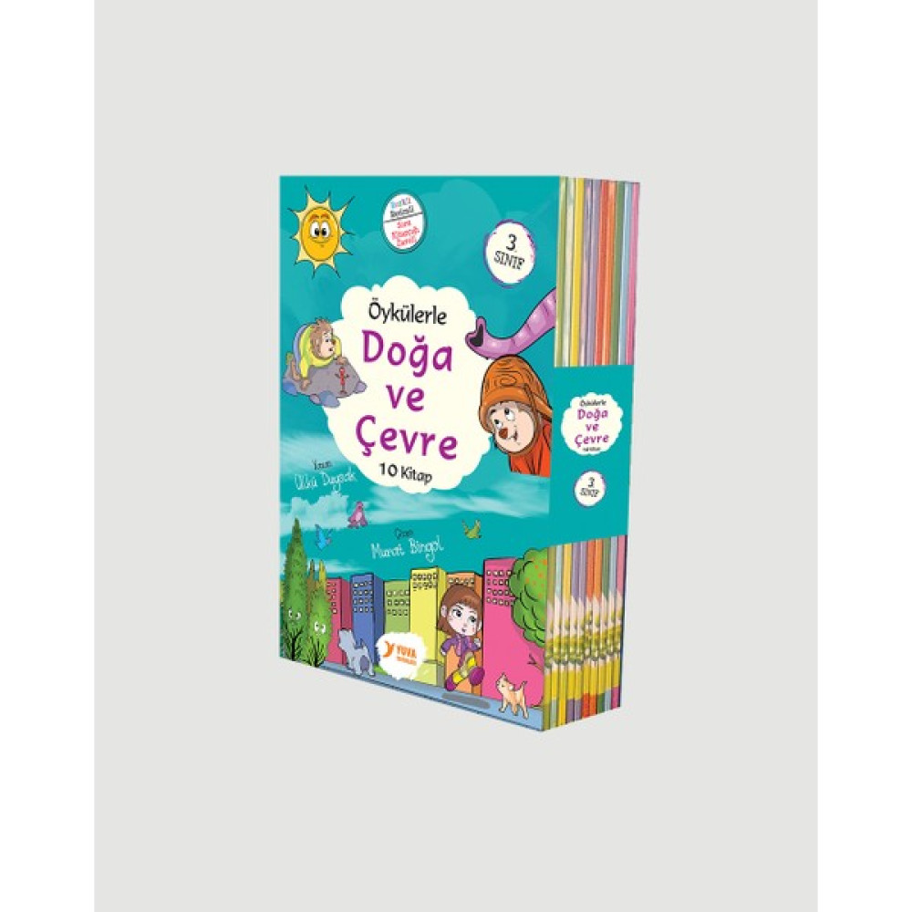 Öykülerle Doğa Ve Çevre 10 Kitap (3. Sınıflar İçin) - Ülkü Duysak Çocuk Öykü Fiyatı