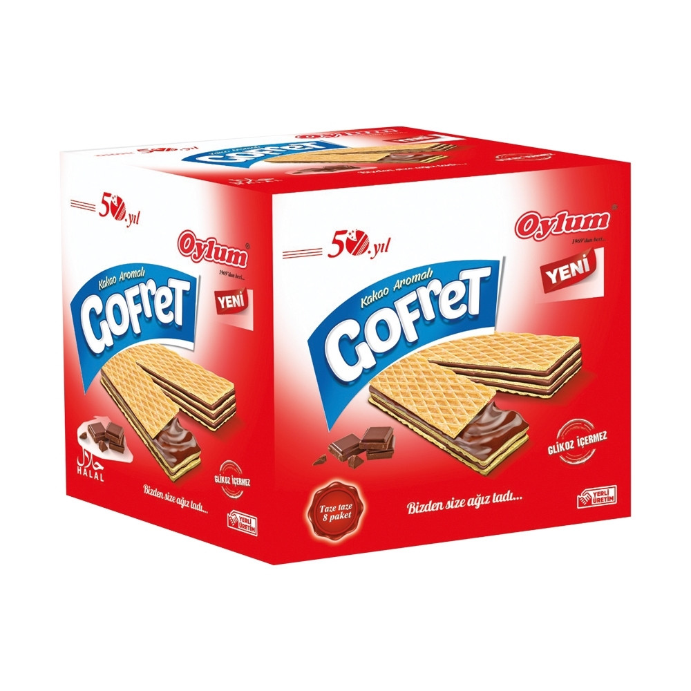 Oylum Kakaolu Gofret 900 g Çikolata ve Gofret Fiyatı