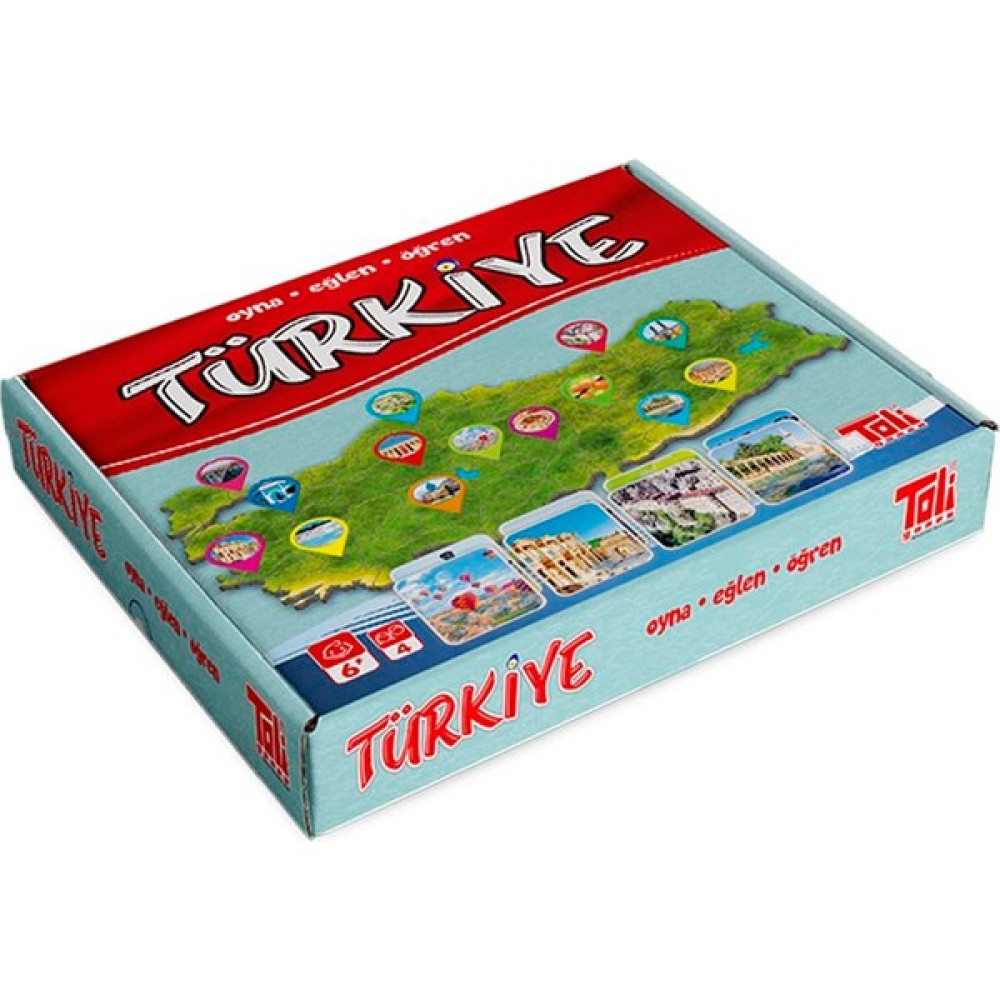 Oyna Eğlen Öğren Türkiye Oyunu Toli Games Çocuk Oyuncağı Fiyatı