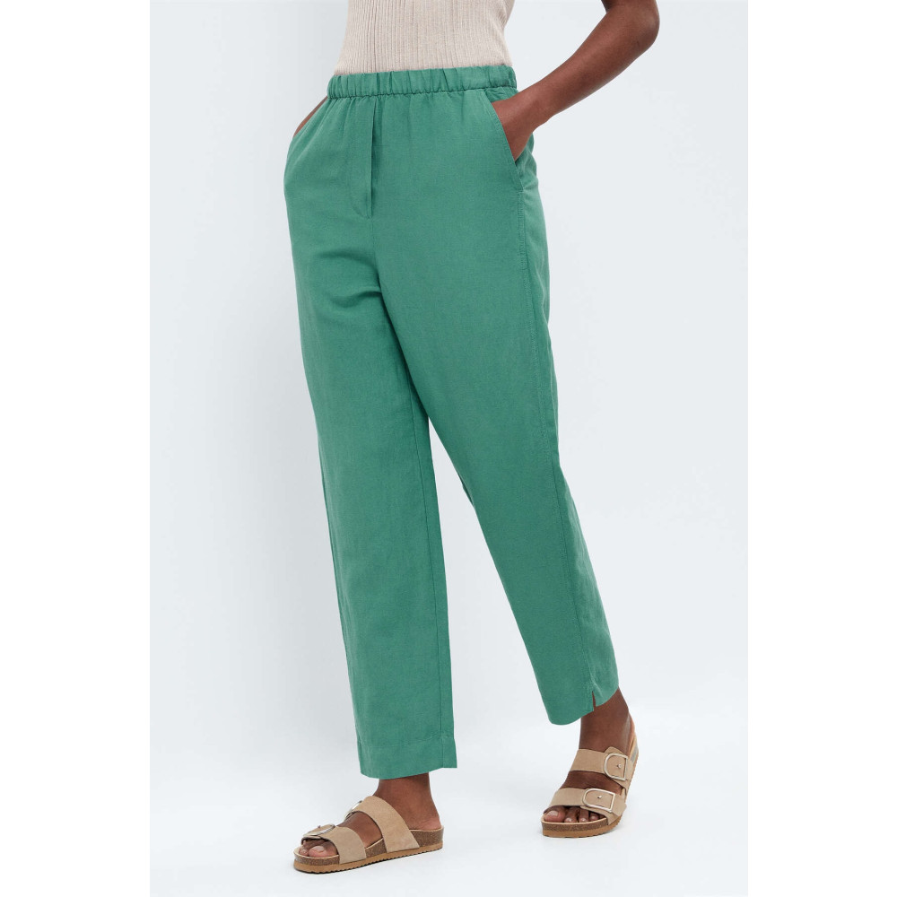 Oysho Keten Slim Fit Pantolon M Beden Kadın Pantolon Fiyatı