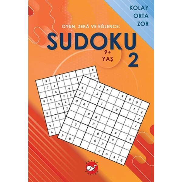 Oyun, Zeka ve Eğlence: Sudoku 2 Kolay, Orta, Zor (9+ Yaş) Diğer Fiyatı