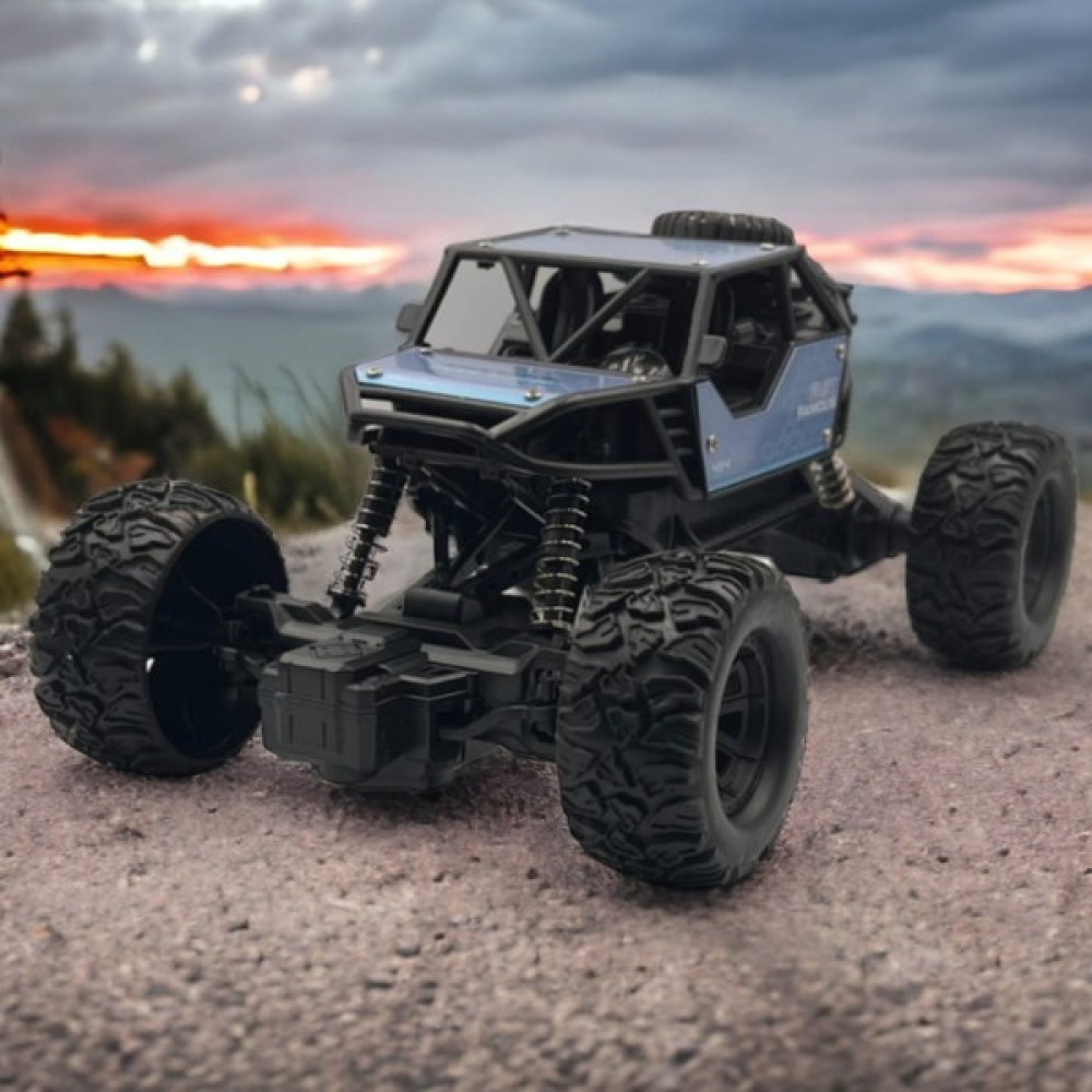 Oyuncak 2.4 Ghz Uzaktan Kumandalı Full Fonksiyon Şarjlı 1:18 Ölçek Of Road Jeep 4x2 - Mavi Oyuncak Araç Fiyatı