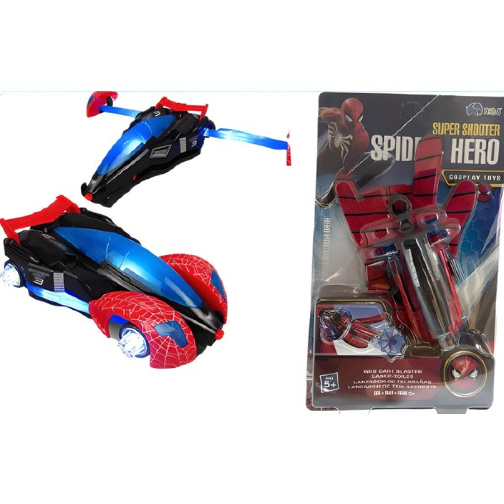 Oyuncak Diyarı Kanatlı Işıklı Sesli Örümcek Adam Araba & Spiderman Ağ Atan Eldiven Seti Oyuncak Fiyatı
