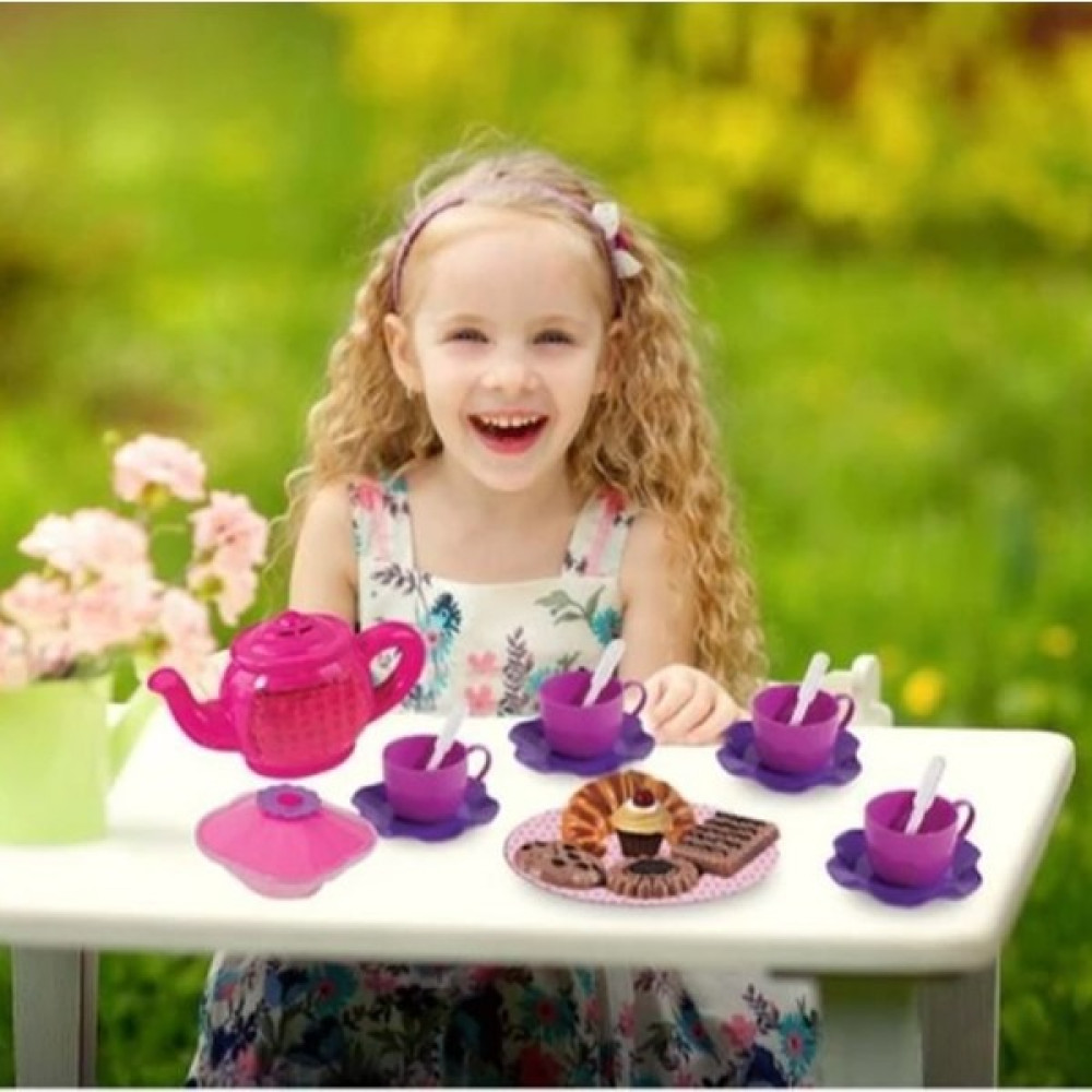 Oyuncak Diyarı Linda Kruvasanlı Işıklı Çay Seti & Yemek Seti Oyuncak Fiyatı