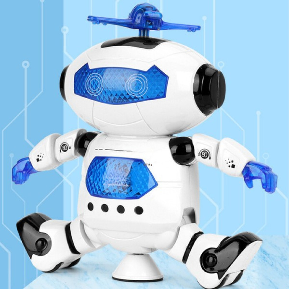 Oyuncak Müzikli ve Işıklı 360 Derece Hareket Edebilen Akıllı Dansçı Robot Eğitici Oyuncak Fiyatı
