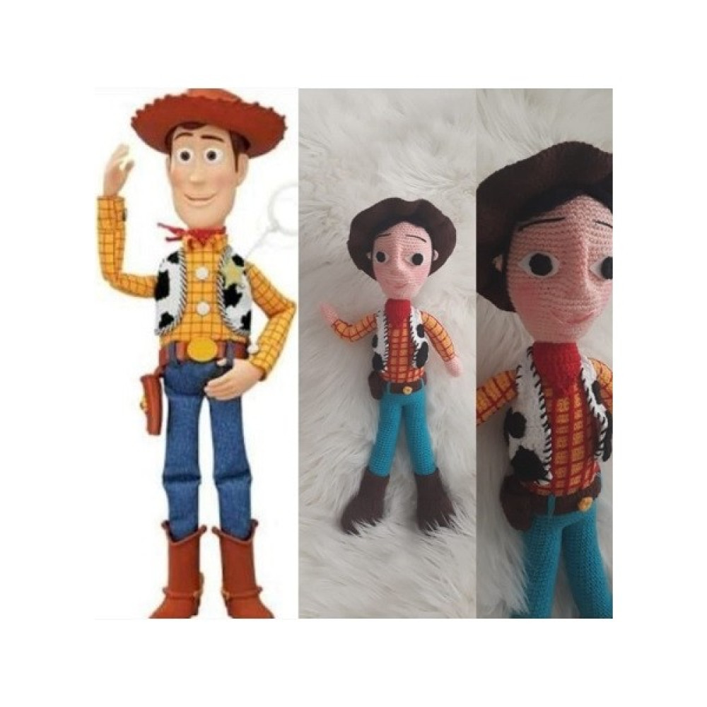 Oyuncak Park Disney Toy Story Woody Amigurumi Oyuncak - Renkli Peluş Oyuncaklar Fiyatı