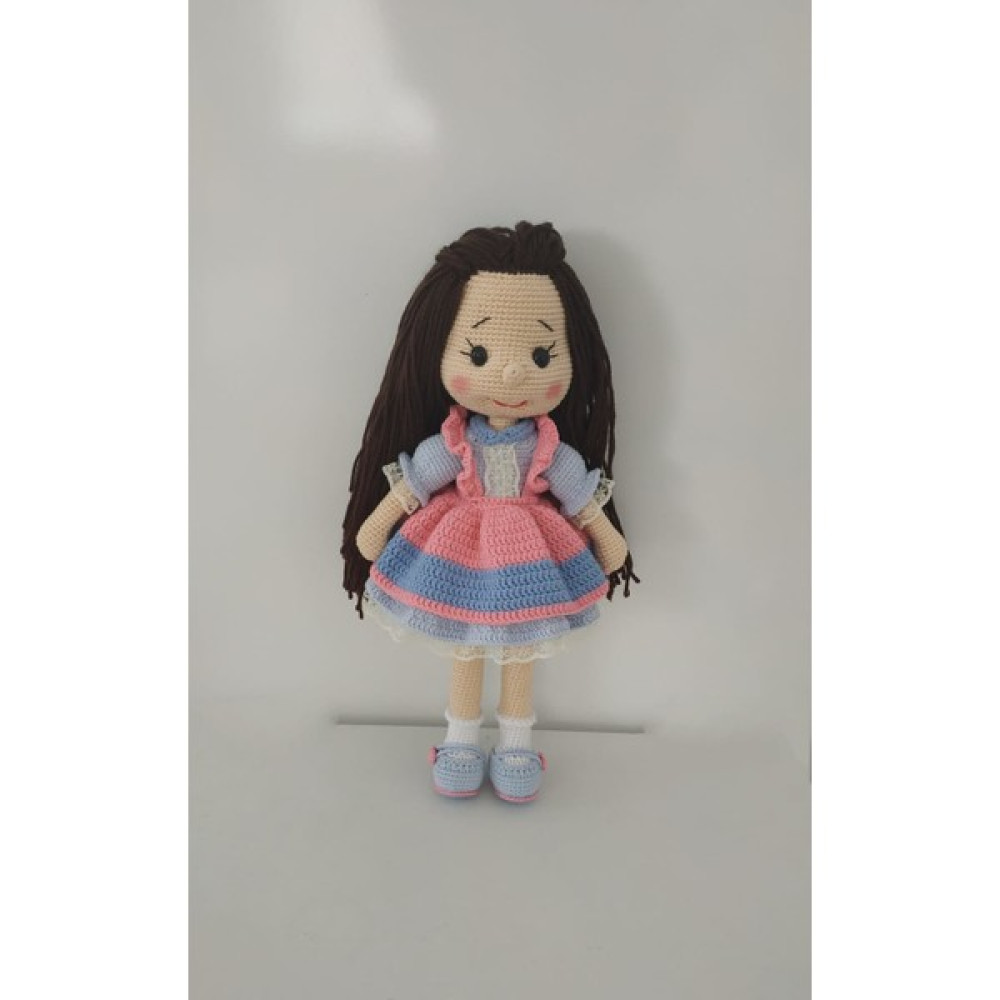 Oyuncak Park Dora Bebek Amigurumi Organik Oyuncak - Renkli Bebek Oyuncakları Fiyatı