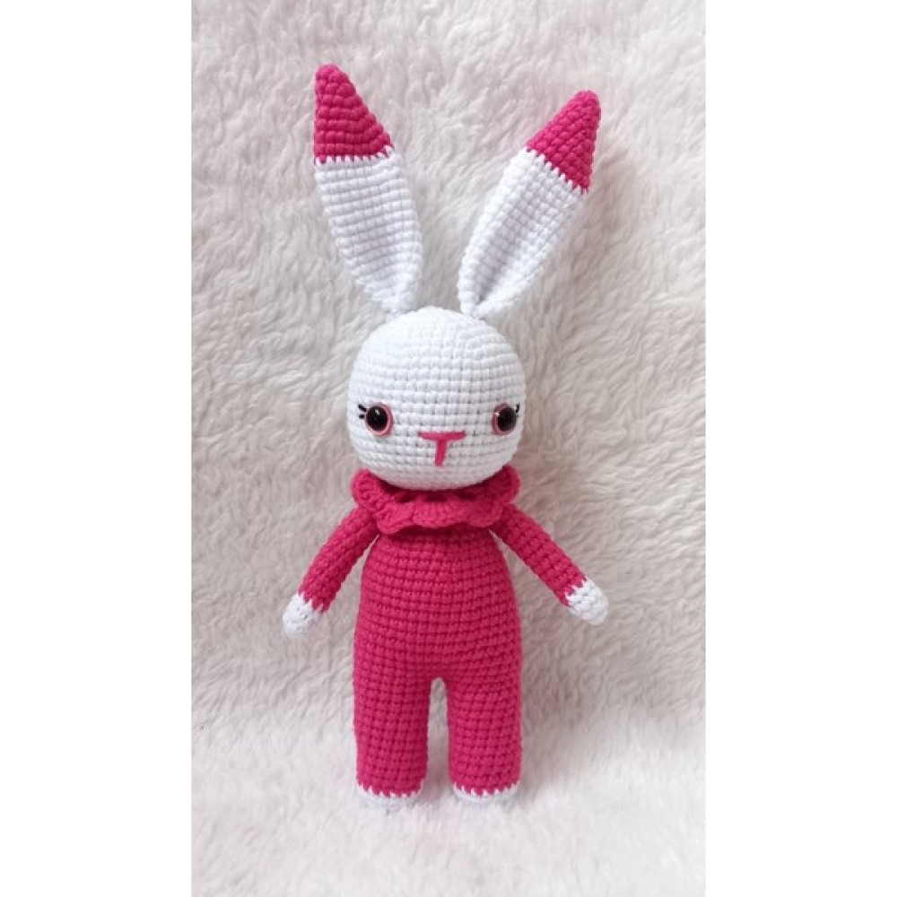 Oyuncak Park Fuşya Miniş Tavşan Uyku Arkadaşı Amigurumi Organik Oyuncak Bebek Oyuncakları Fiyatı
