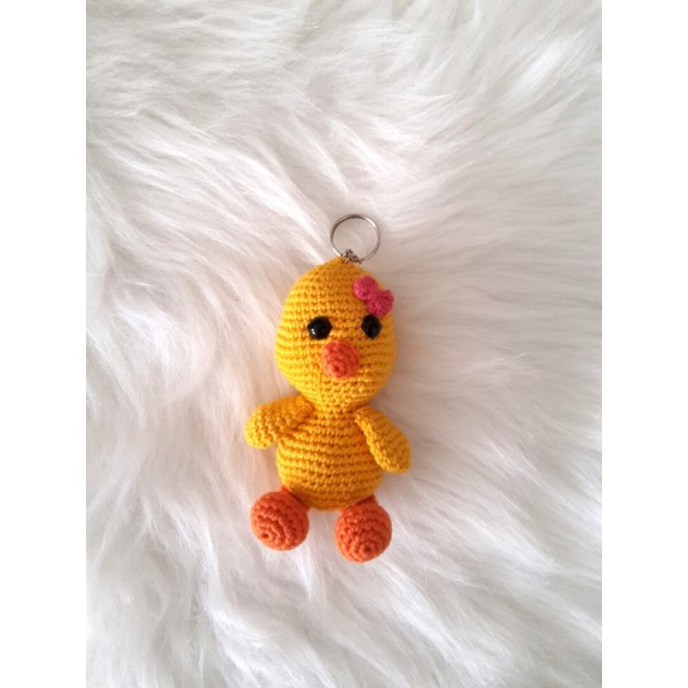 Oyuncak Park Maskot Şirin Civciv Amigurumi Anahtarlık Oyuncak - Renkli Peluş Oyuncaklar Fiyatı
