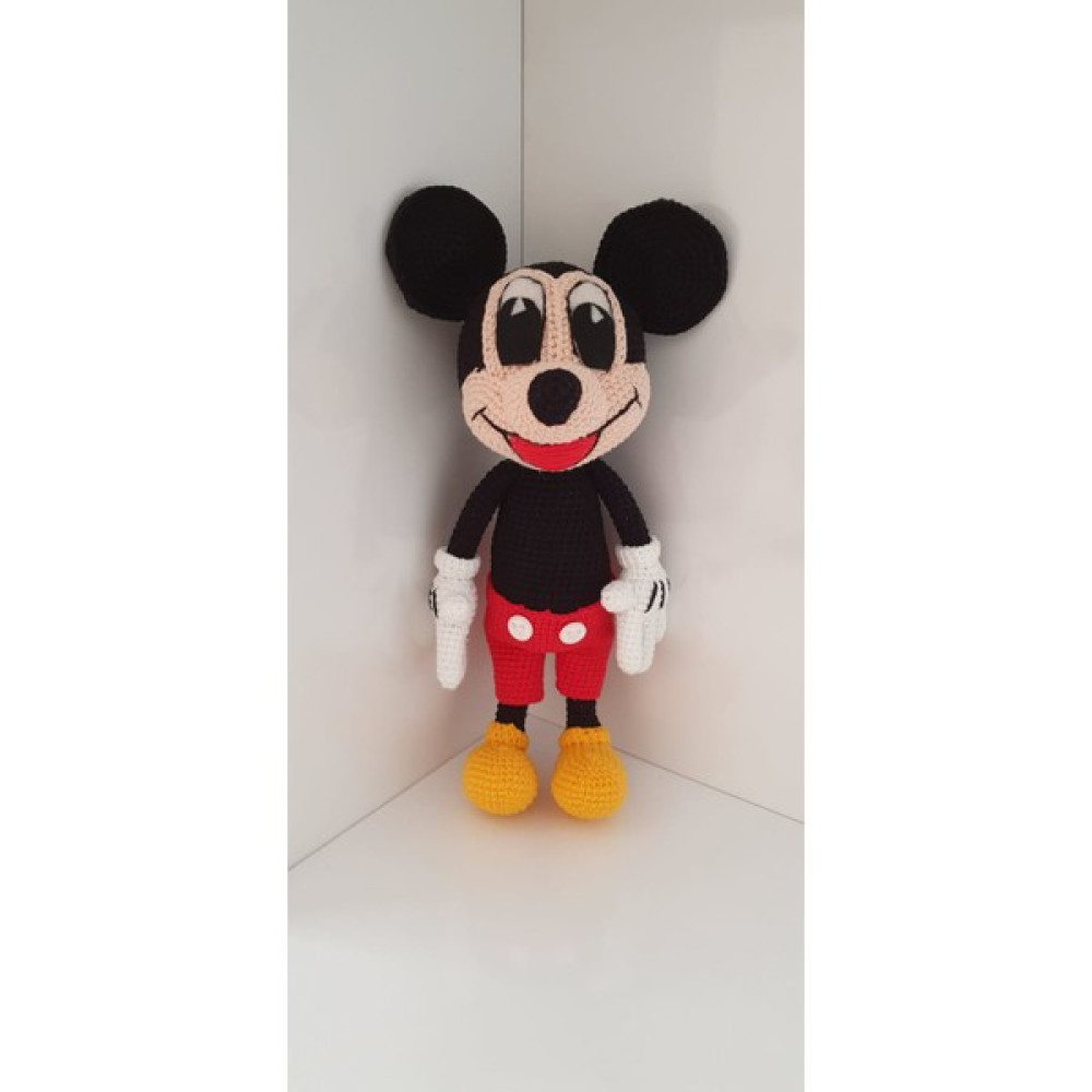 Oyuncak Park Mickey Mouse Amigurumi Oyuncak Bebek Oyuncakları Fiyatı