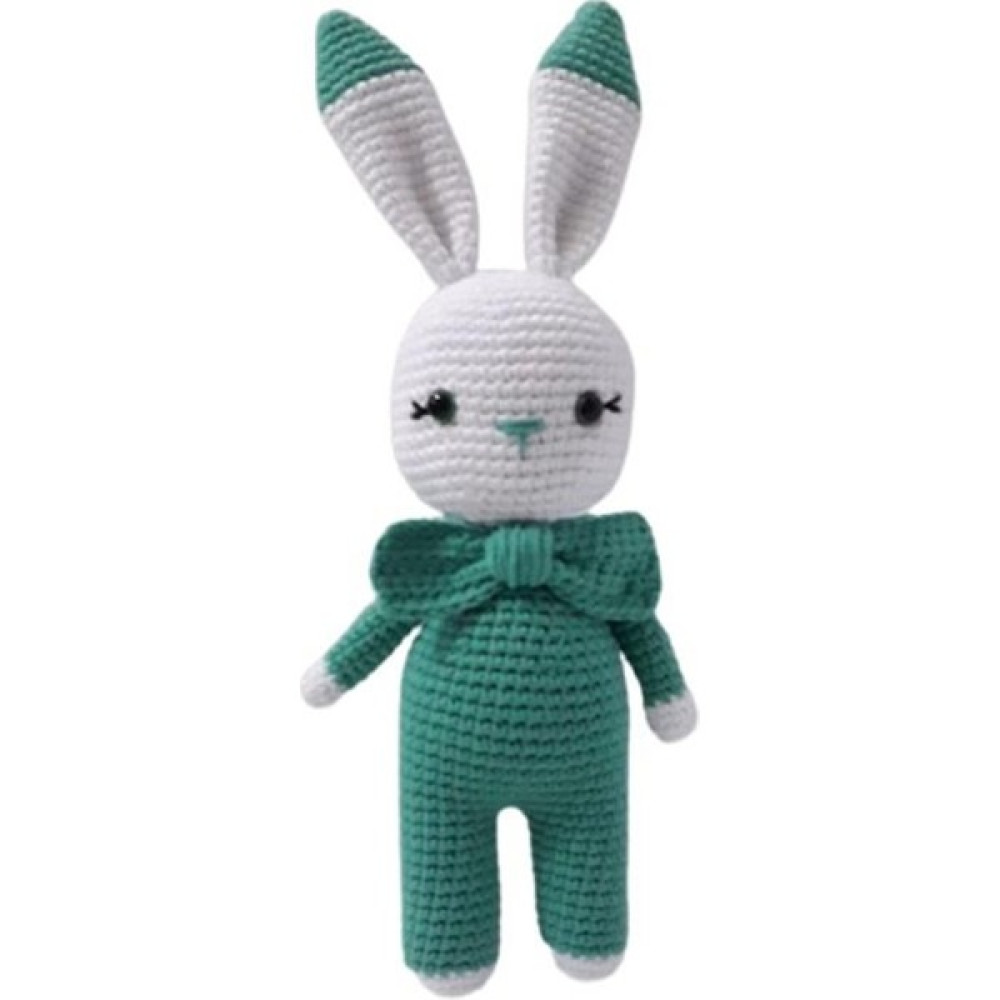 Oyuncak Park Mint Yeşili Miniş Tavşan Amigurumi Organik Oyuncak Bebek Oyuncakları Fiyatı