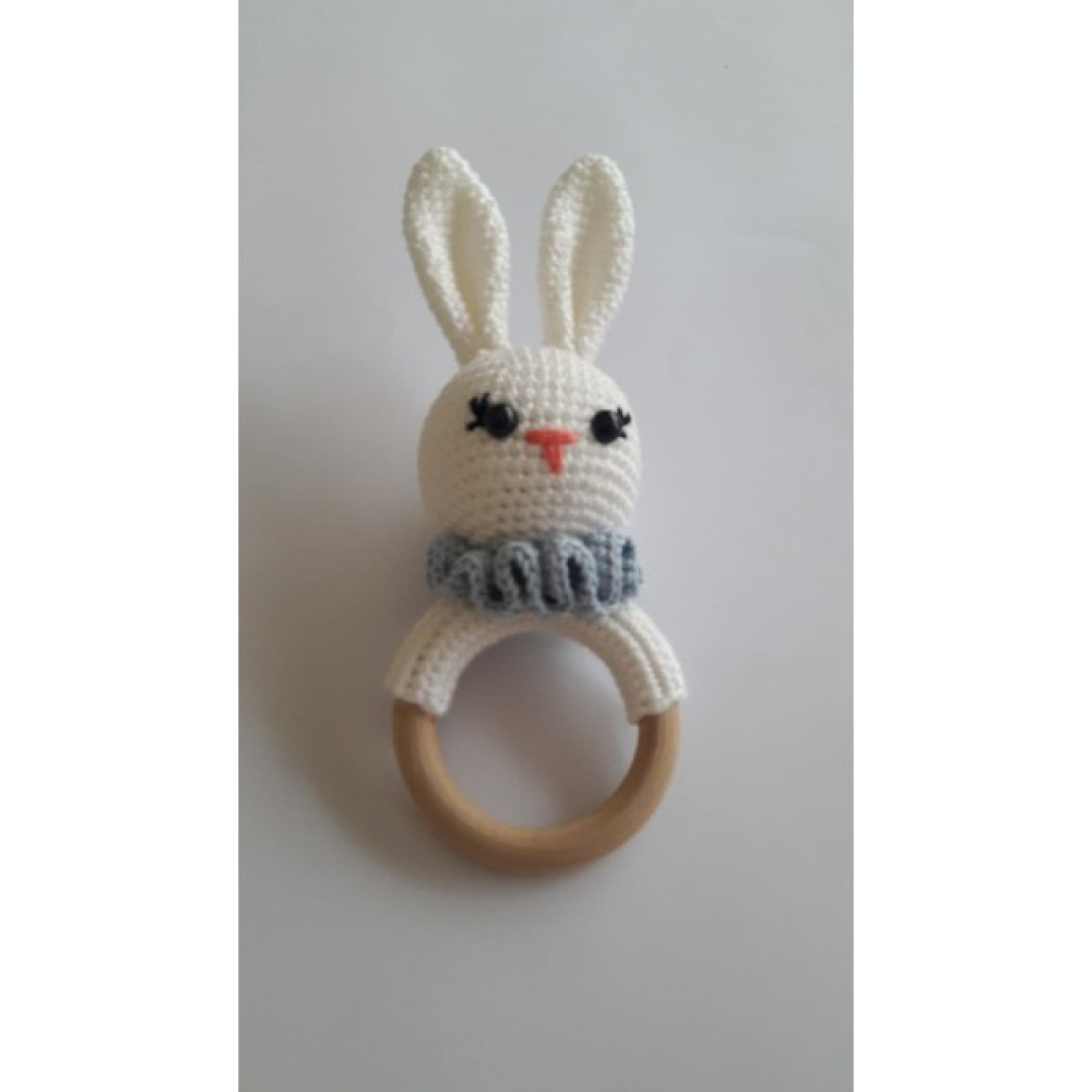 Oyuncak Park Sevimli Tavşan Çıngıraklı Diş Kaşıyıcı Amigurumi Organik Oyuncak Bebek Oyuncakları Fiyatı