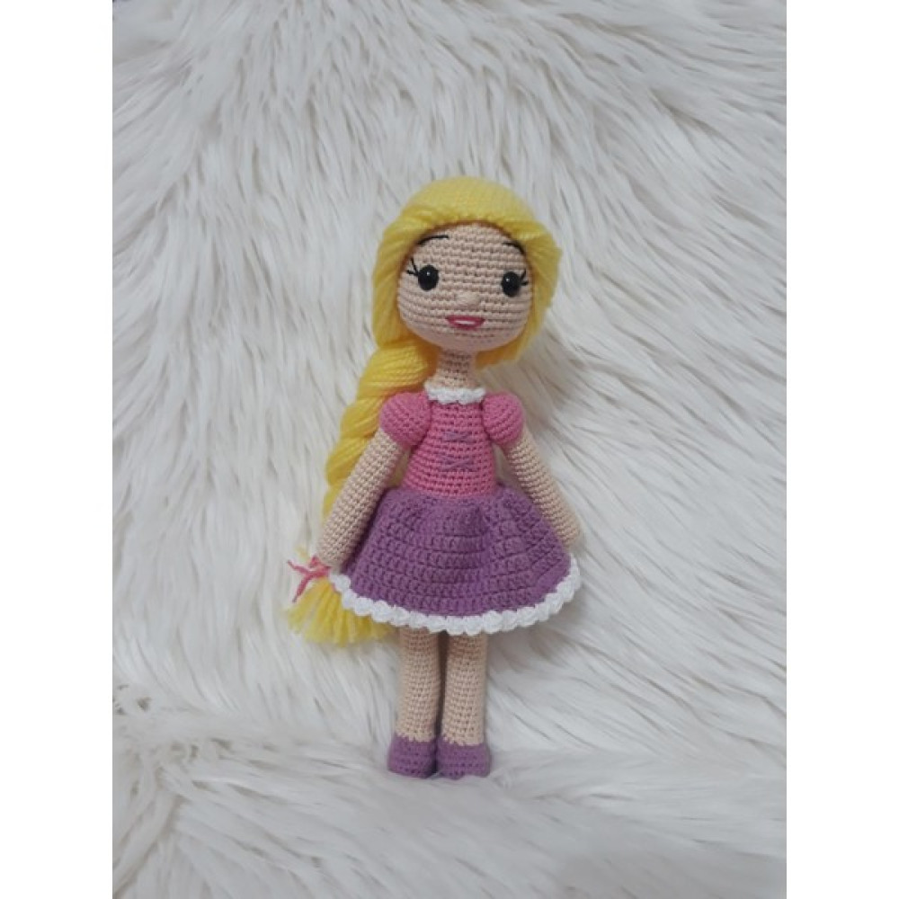 Oyuncak Park Şirin Rapunzel Bebek Amigurumi Oyuncak Bebek Oyuncakları Fiyatı