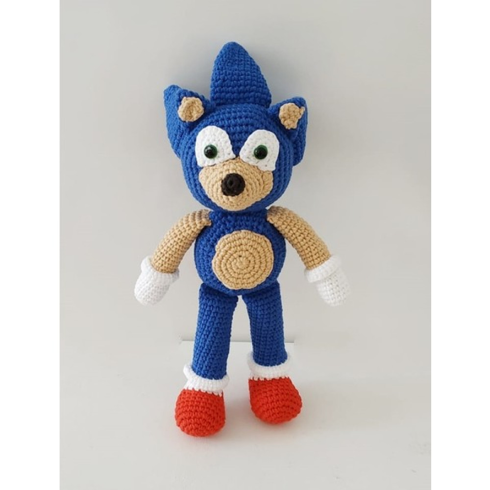 Oyuncak Park Sonic Amigurumi Oyuncak - Renkli Peluş Oyuncaklar Fiyatı