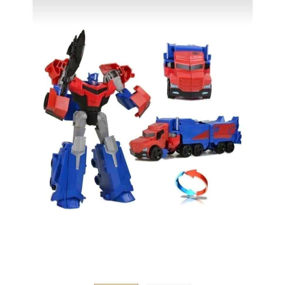 Oyuncak Robota Dönüşebilen Transformers Metal Gövdeli Mavi Robot Optimus Prime Araba 20 cm Anne Bebek Oyuncak Fiyatı