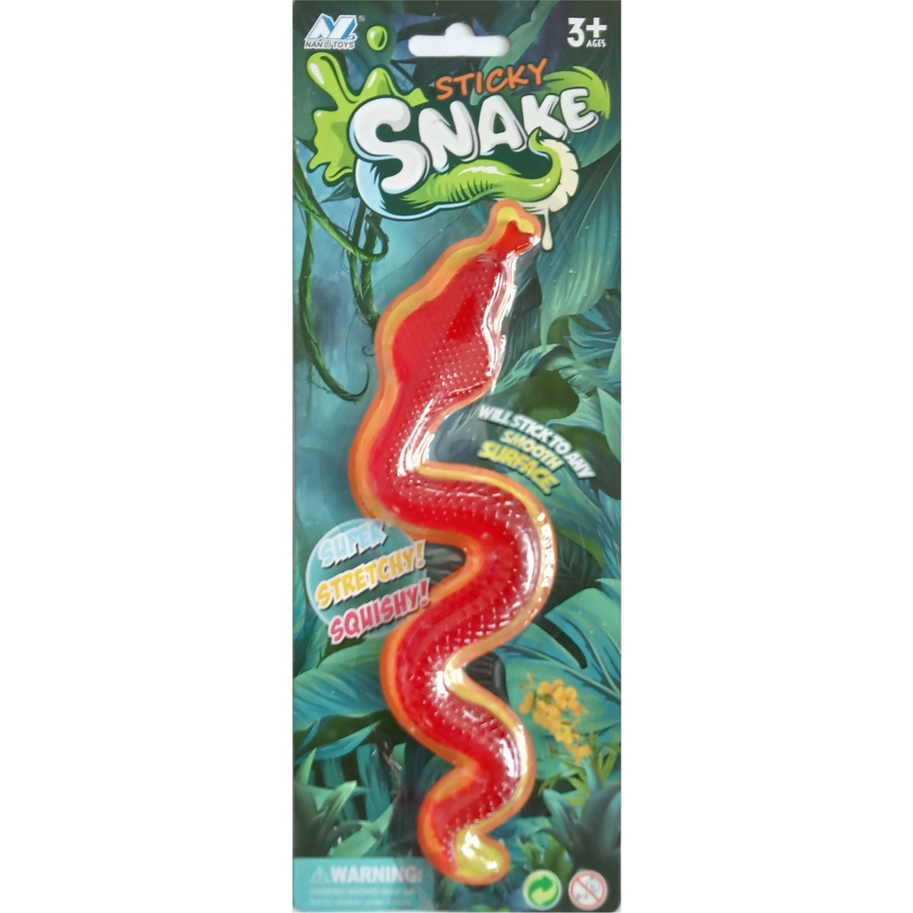 Oyuncak Yılan Kırmızı Renk Süper Uzayan ve Yapışan Squishy Oyuncak - Esnek Anne Bebek Oyuncak Fiyatı