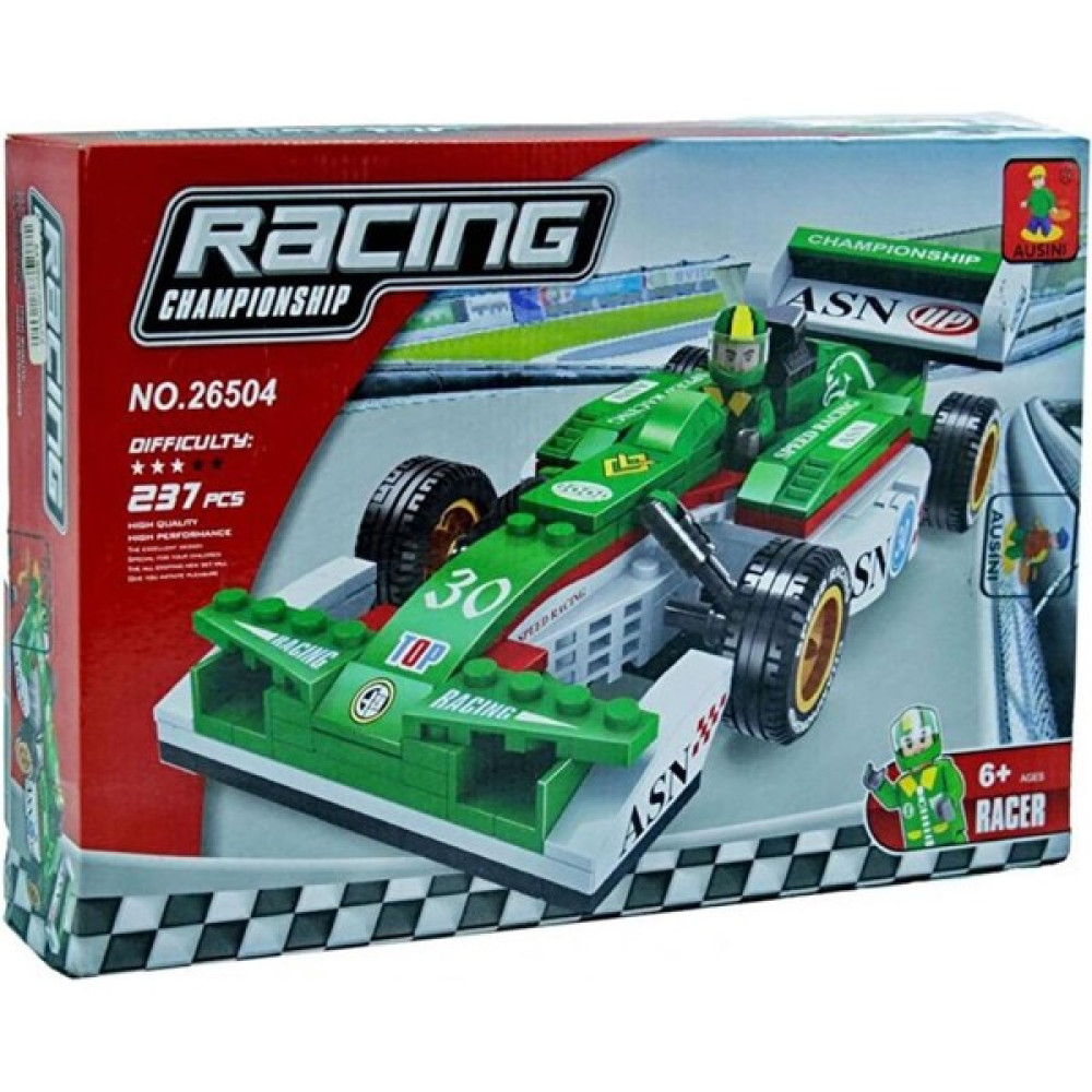 Oyuncakmatik Ausini Racing Formula Yarış Aracı Blok Seti - 237 Parça Legolar ( Yapım Oyuncakları ) Fiyatı
