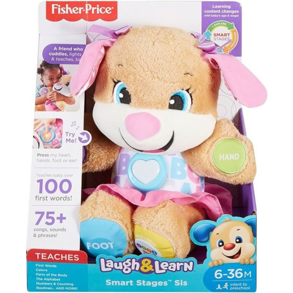 Oyuncakmatik Fisher Price Yaşa Göre Gelişim Eğtici Köpekçiğin Kız Kardeşi - Renkli Eğitici Oyuncak Fiyatı
