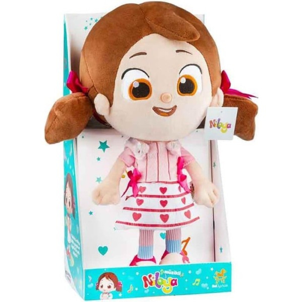 Oyuncakmatik Niloya Müzikli Peluş 35 Cm. - Renkli Peluş Oyuncaklar Fiyatı
