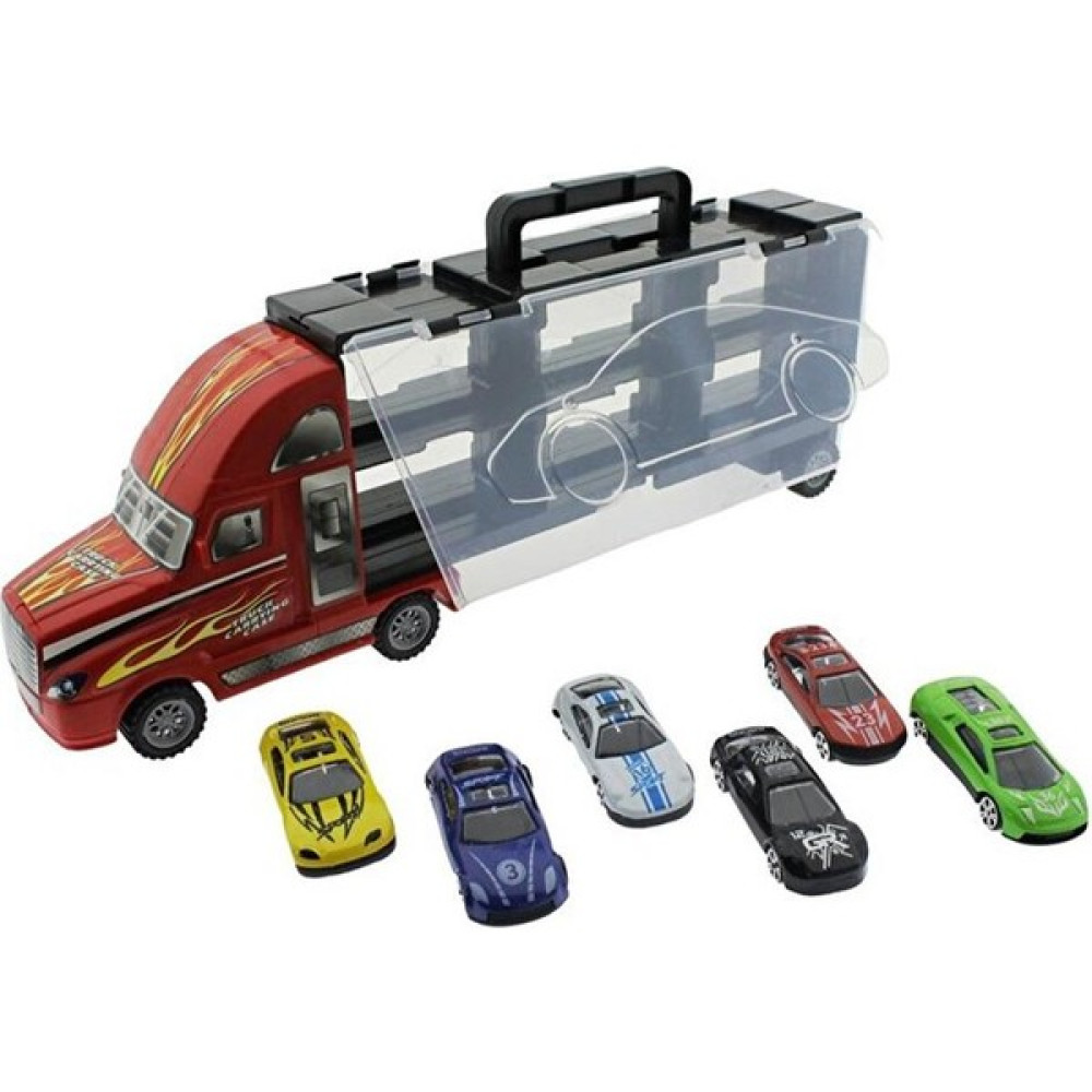 Oyuncakmatik Taşınabilir Die Cast Metal Taşıyıcı Tır - Kamyon - Renkli Oyuncak Araç Fiyatı