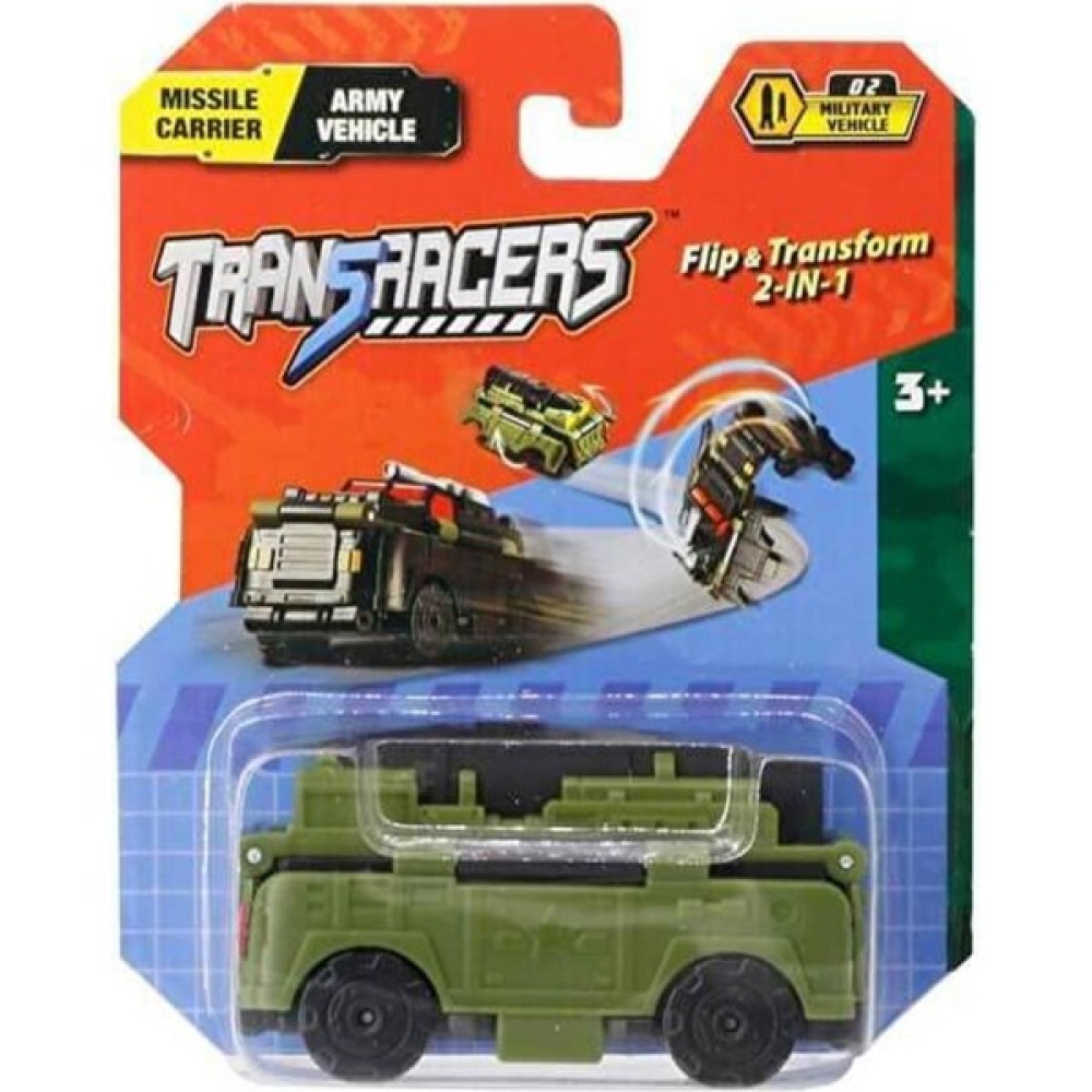 Oyuncakmatik Transracers Dönüşen Araçlar - Füze Taşıyıcı - Renkli Oyuncak Araç Fiyatı