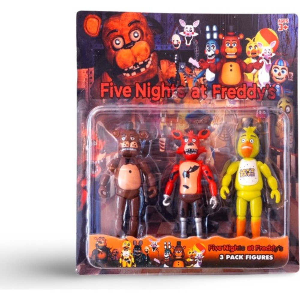 Oyunchak Five Nights At Freddy's - Fnaf 3'lü Karakter 15CM Oyuncak Fiyatı