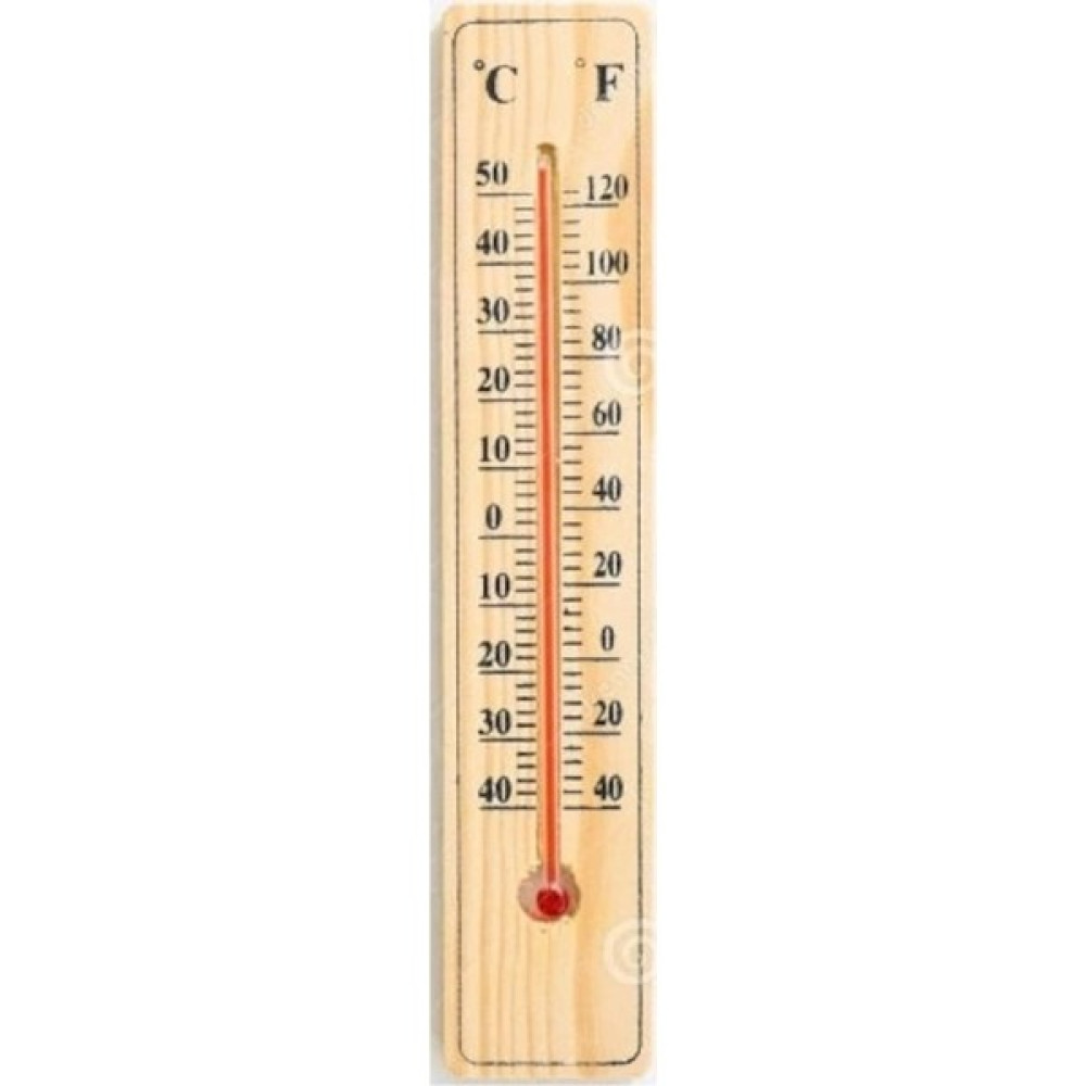Oyunlarla Fen 2 Adet - Büyük Boy Ahşap Termometre Oda Sıcaklık Ölçer 3,8x20cm Termometre & Higrometre Fiyatı