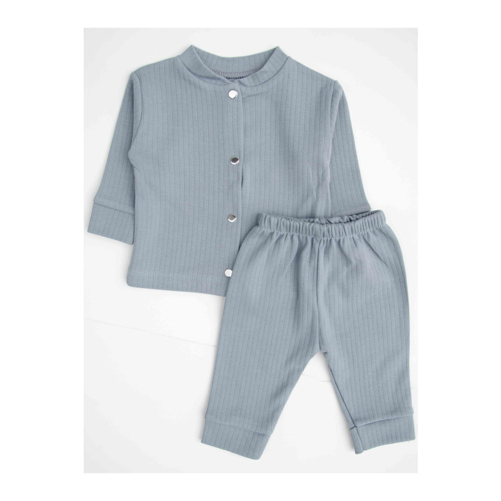 Oz Baby Ozbaby Organik %100 Pamuklu Fitilli Bebek Takım - Kız Bebek Ve Erkek Bebek Mevsimlik Kıyafet Seti 3-6 AY Beden Bebek Giyim-Tekstil Fiyatı