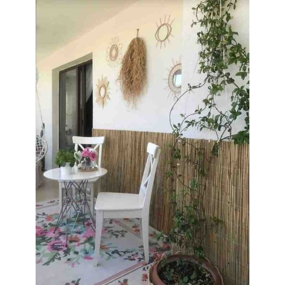 Öz Gazi 1 x 6 Metre Kamış Hasır Bahçe Çiti Balkon Çiti Gölgelik ve Dekarasyon Bahçe Çiti Fiyatı