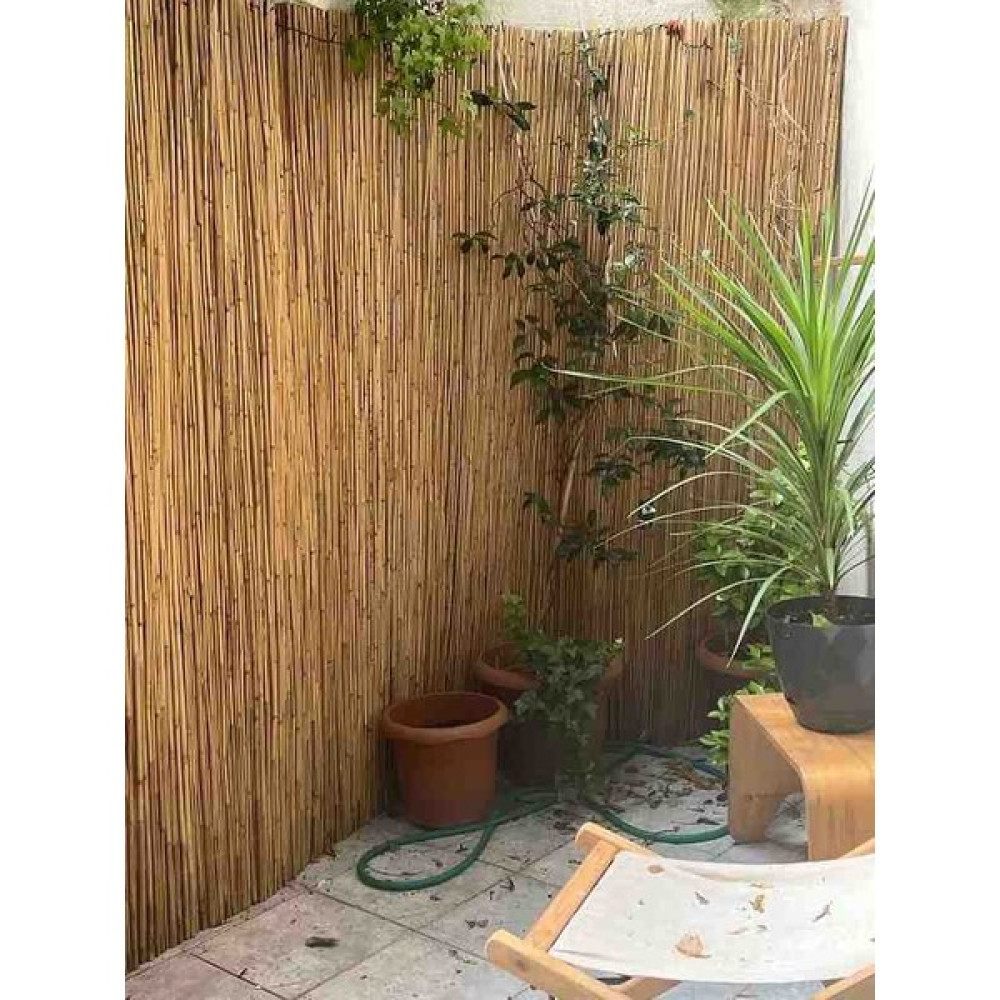 Öz Gazi 120 cm x 5 Metre Kamış Hasır Balkon Çiti Bahçe Çiti Dekorasyon Gölgelik Bahçe Çiti Fiyatı