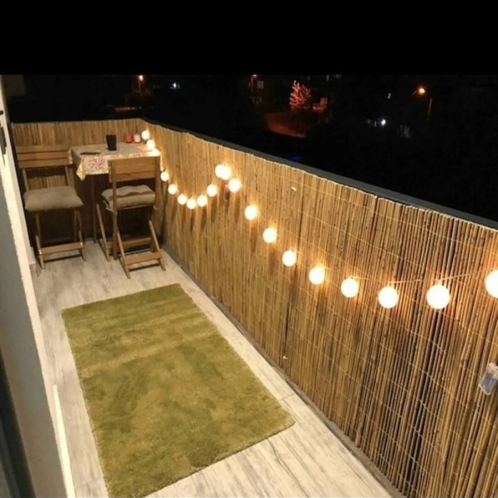 Öz Gazi 90 cm x 5 Metre Kamış Hasır Bahçe Çiti Balkon Çiti Gölgelik Dekarasyon Bahçe Çiti Fiyatı