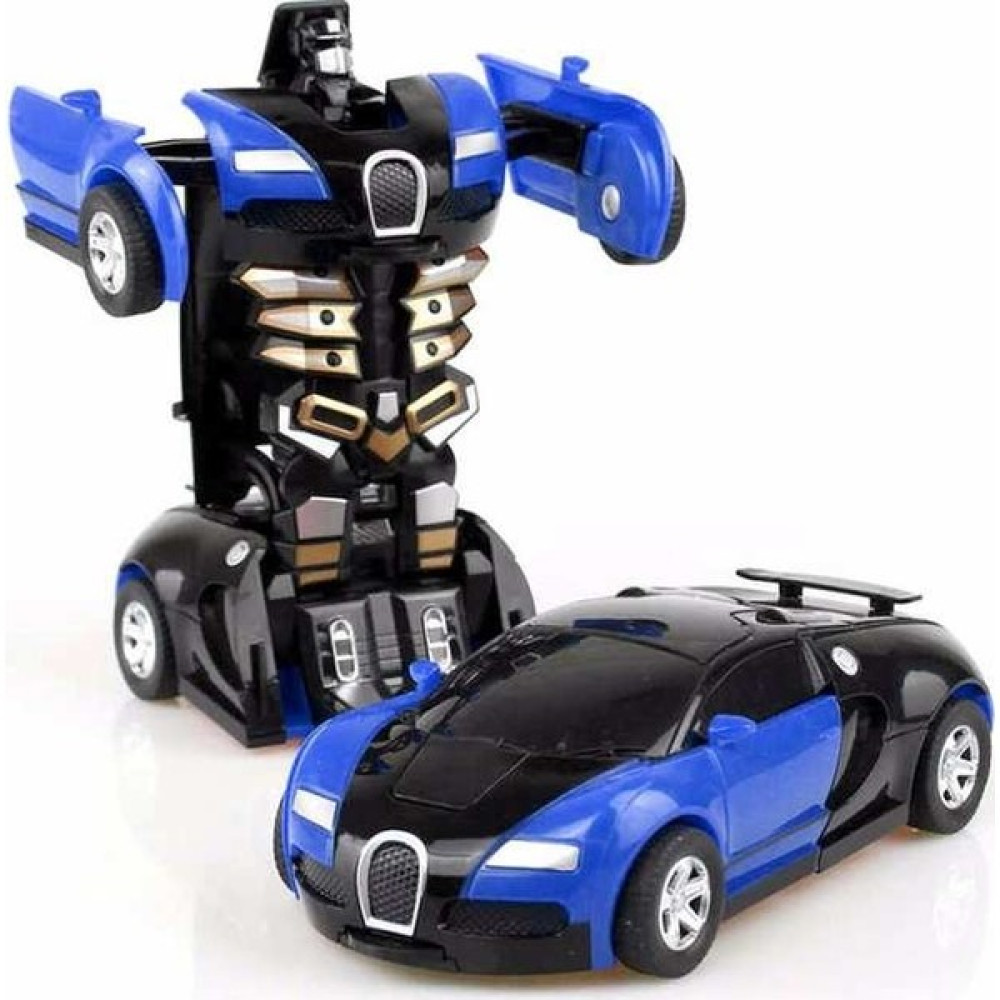 Öz-Ka Oyuncak Otomatik Robota Dönüşen Araba Mavi Renk Oyuncak Araç Fiyatı