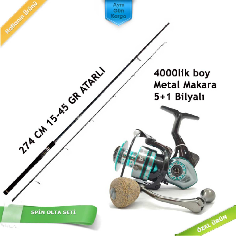 Oz-Ser Av Spin Set 008 Balıkçılık Malzemeleri Fiyatı