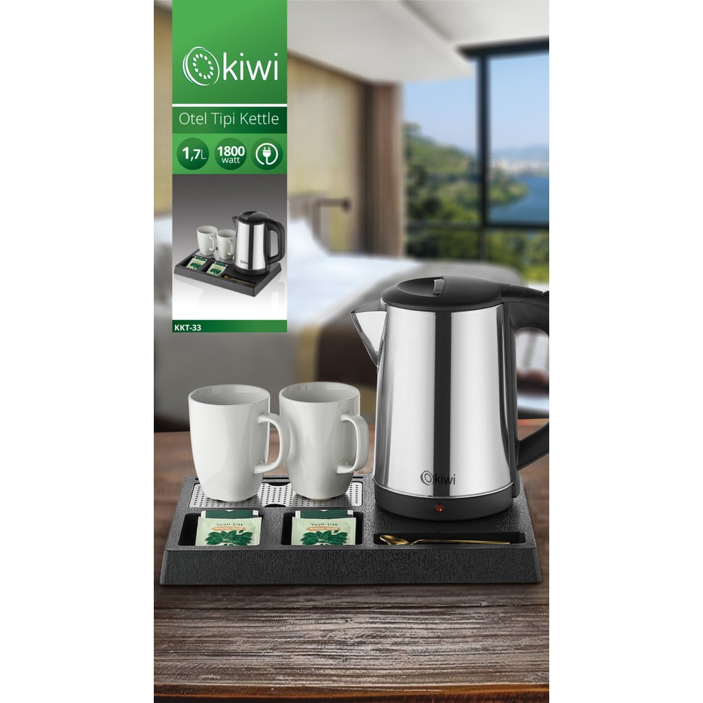 Özbience Paslanmaz Çelik Otel Tipi Kettle, Şık ve Dayanıklı Tasarım - Altın Diğer Fiyatı
