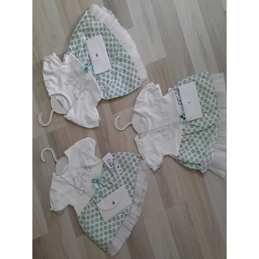 Özcan Baby Özcan Kız Bebek Taş Baskılı Elbise Bebek Elbisesi Fiyatı