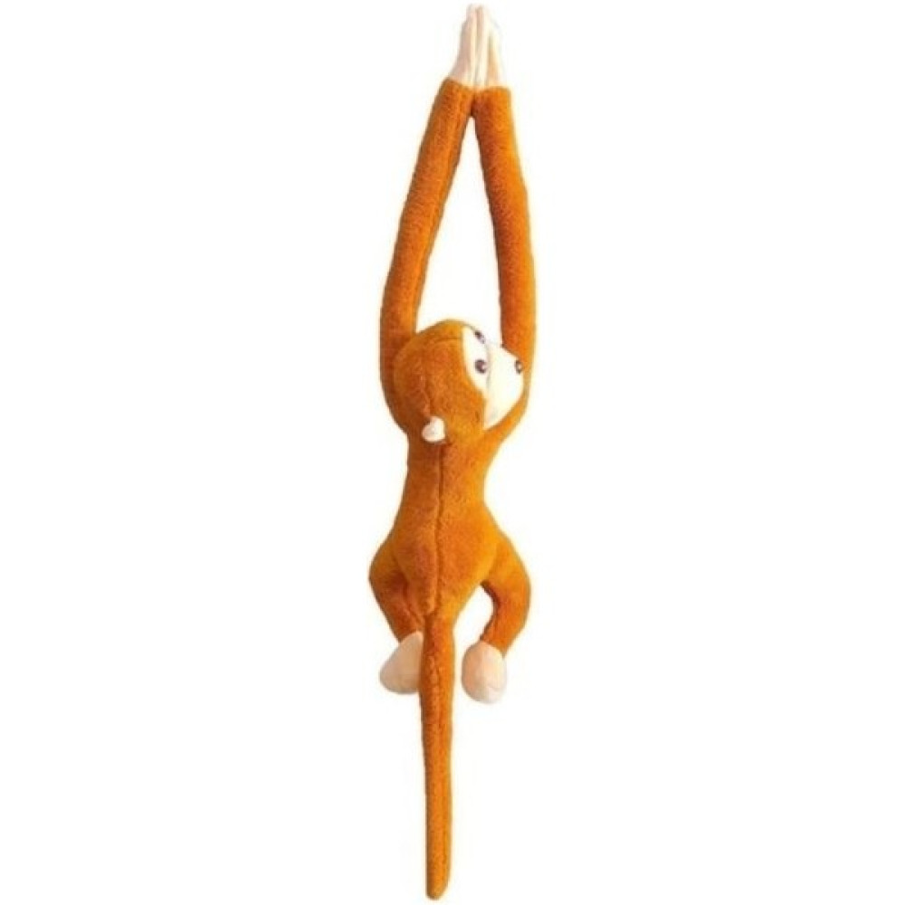 Özcan Tasarım Elleri Yapışkanlı Maymun - Peluş Maymun - Oyuncak Maymun - 06-Turuncu Peluş Oyuncaklar Fiyatı