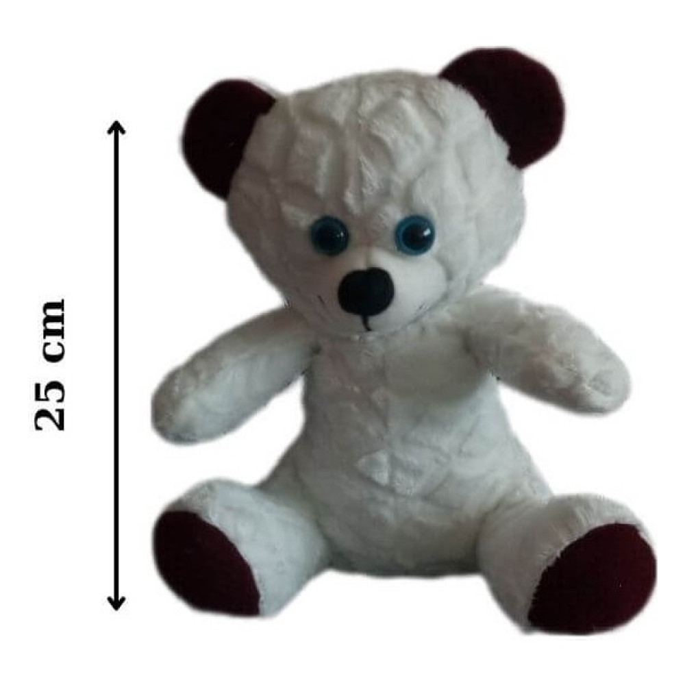 Özcan Tasarım Sevgililer Günü Armağanı Peluş Ayıcık - 25 cm Peluş Ayıcık - 010 - Beyaz Peluş Oyuncaklar Fiyatı