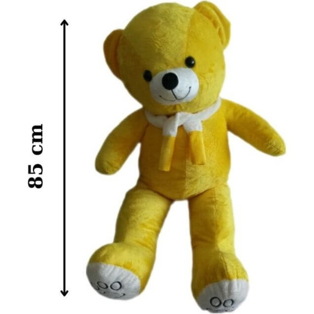 Özcan Tasarım Sevgililer Günü Hediyesi Peluş Ayıcık - 85 cm Peluş Ayıcık - 02-Sarı Peluş Oyuncaklar Fiyatı