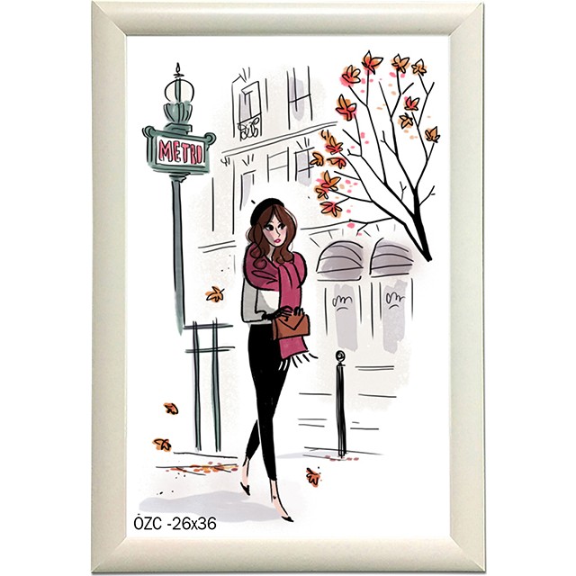 Özcanlar Çerçeve Hediyelik Çerçeve Ev Home Ofis Kişiye Özel Resim Çerçevesi Masaüstü 26X36 - Beyaz - 26 x 36 Resim & Fotoğraf Çerçevesi Fiyatı