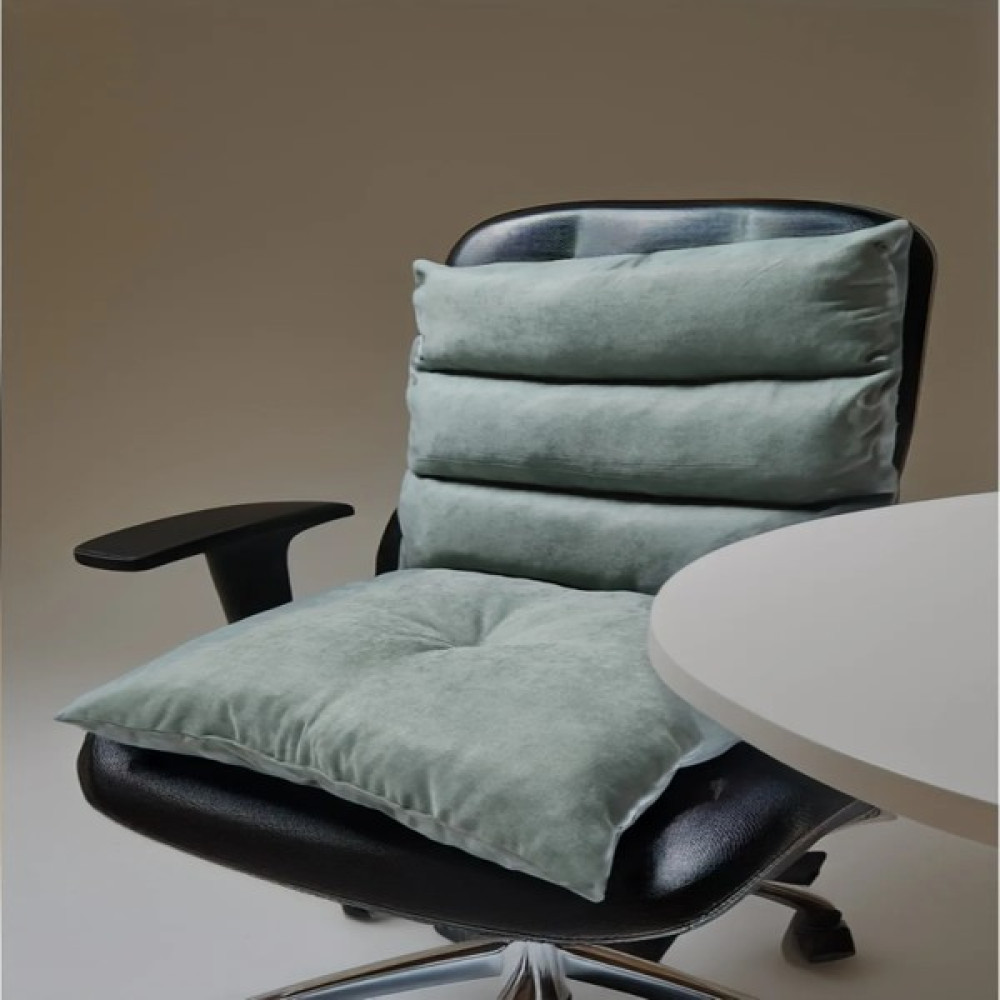 Ozclife Ortopedik Ofis Koltuğu Minderi - Misafir Koltuğu Sandalyesi Minderi Sırt Desteği - 45 x 50 cm - Yeşil Salon & Oturma Odası Tekstili Fiyatı