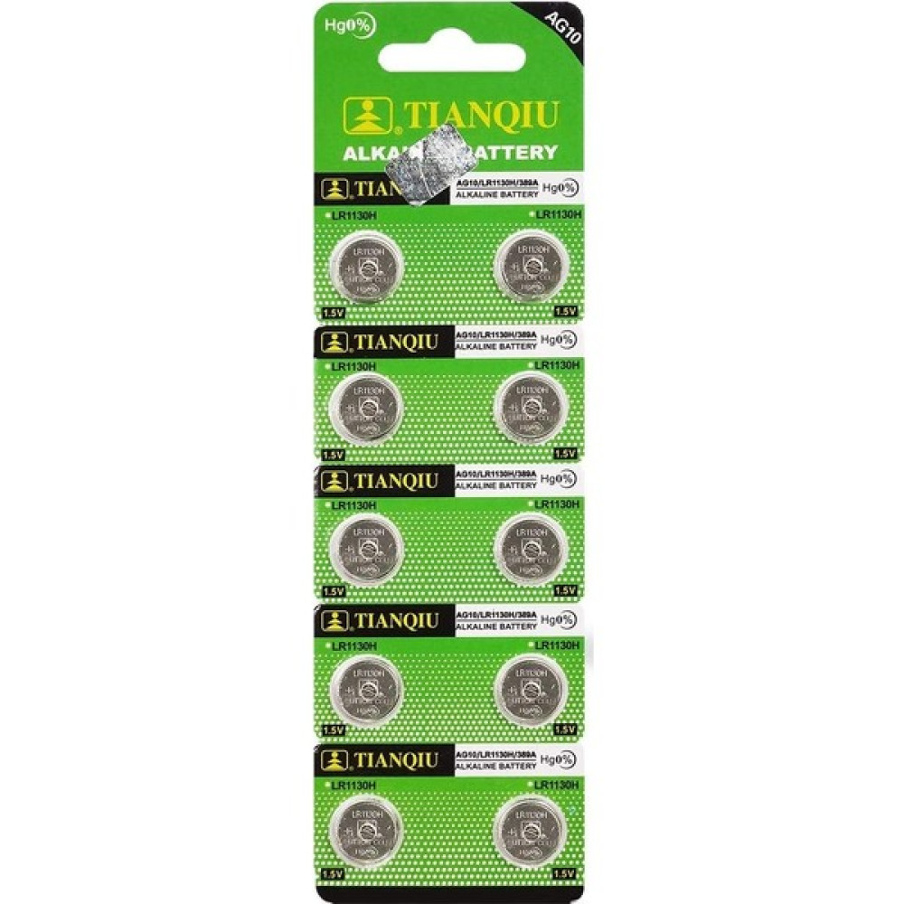 Ozcmax Buton Pil - Saat Lazer Hesap Makinesi Pili 10LU Paket AG10 - LR1130H - 389A -1.55V- Diğer Test ve Ölçüm Cihazları Fiyatı