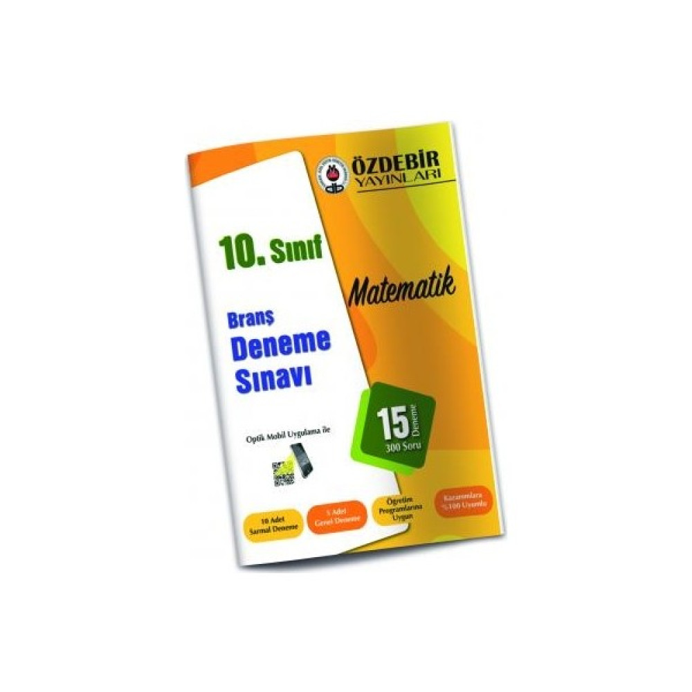 Özde Bir Yayınları 10. Sınıf Matematik Branş Deneme Sınavı Matematik Fiyatı