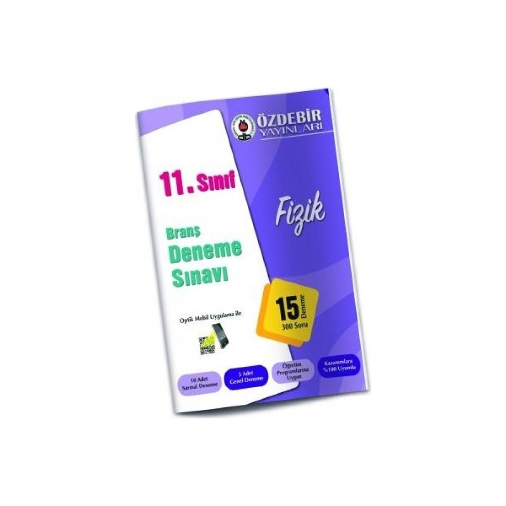 Özde Bir Yayınları 11. Sınıf Fizik Branş Deneme Sınavı Kaynak Kitapları Fiyatı