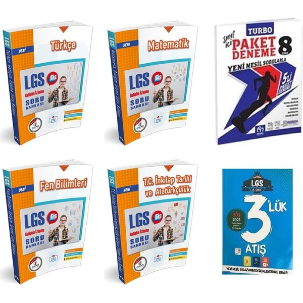 Özde Bir Yayınları Özdebir Yayınları 8. Sınıf Lgs Soru Bankası Seti ( Türkçe Matematik Fen Bilimleri Inkılap ) + Model 5 Li Lgs Denemesi + Oscar 3 ... Kaynak Kitapları Fiyatı
