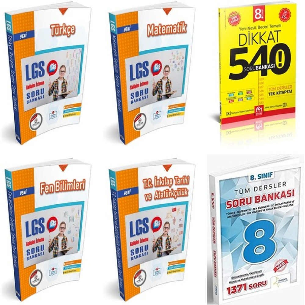 Özde Bir Yayınları Özdebir Yayınları 8. Sınıf Lgs Soru Bankası Seti ( Türkçe Matematik Fen Bilimleri Inkılap ) + Model Tüm Dersler + Yeni Nesil Tüm... Kaynak Kitapları Fiyatı