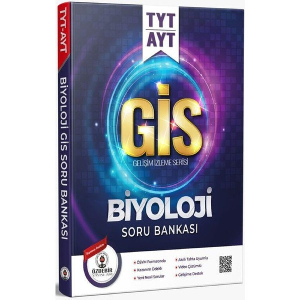 Özde Bir Yayınları TYT AYT Biyoloji GİS Soru Bankası Temel Yeterlilik Testi (TYT) Fiyatı