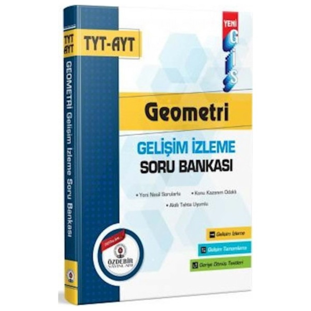 Özde Bir Yayınları TYT AYT Geometri Soru Bankası Gelişim İzleme Geometri Fiyatı