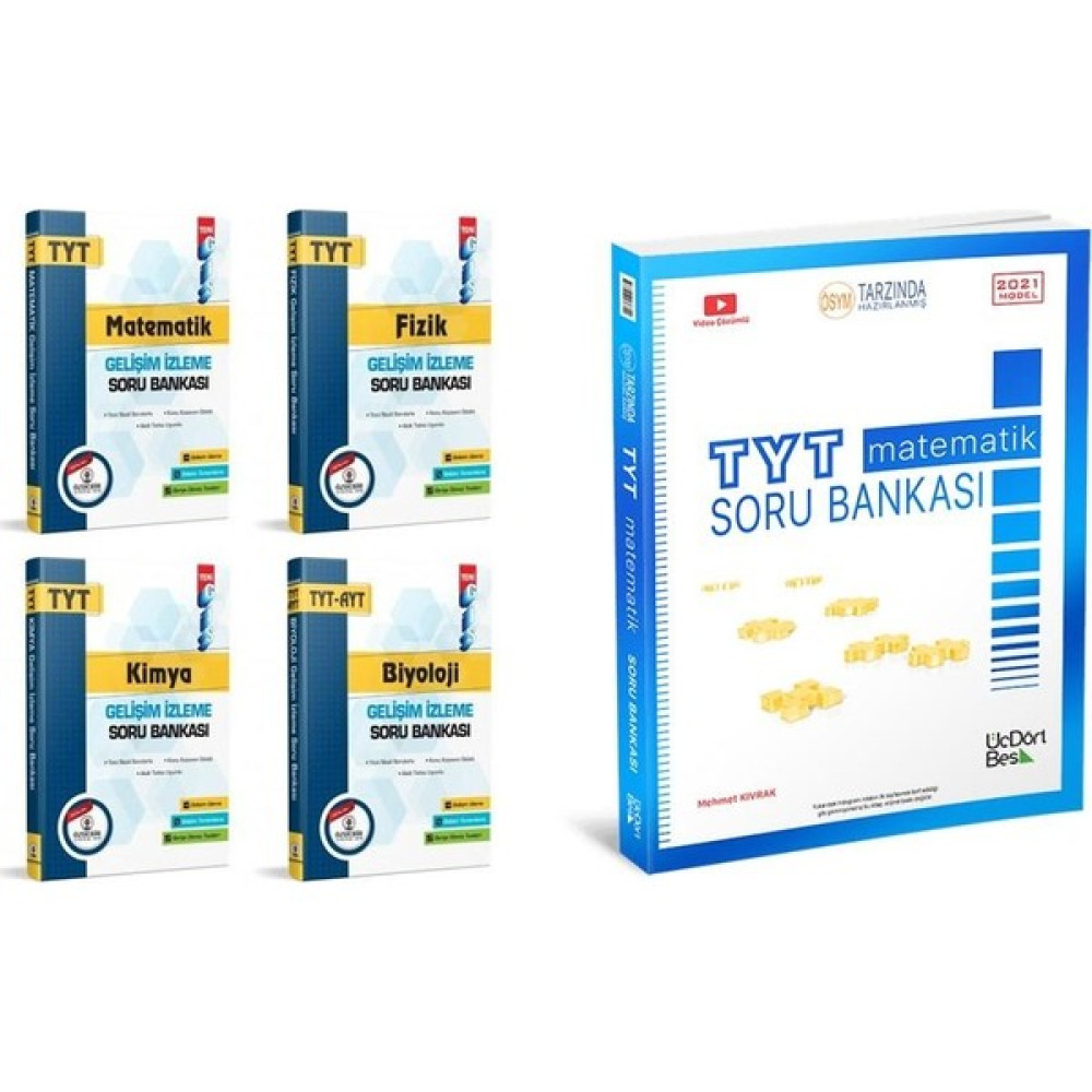 Özdebir Yayınları TYT 4'lü Sayısal Set + TYT 345 Matematik Temel Yeterlilik Testi (TYT) Fiyatı